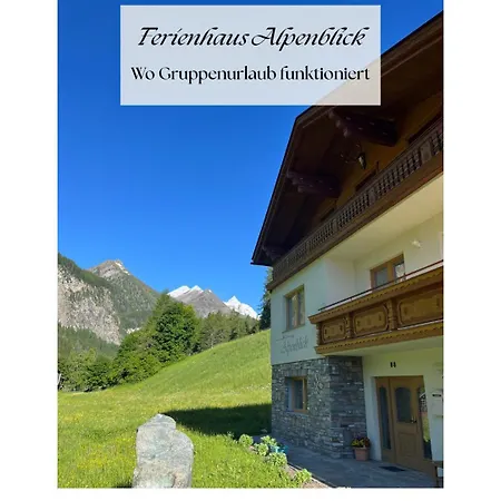 Feriehus Alpenblick, Ganzes Ferienhaus, 5 Zi, 4 Baeder, Gratis Parkplatz, Sonnenterrasse
